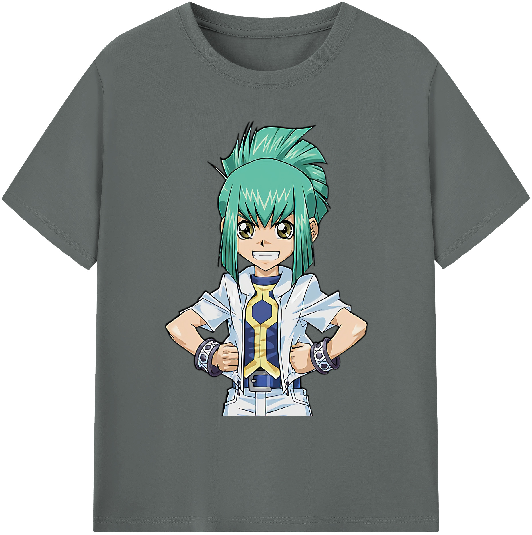 （画像用） 遊☆戯☆王 Yu-Gi-Oh! 綿100％ メンズ半袖Tシャツ｜肌触りやわらか＆通気性